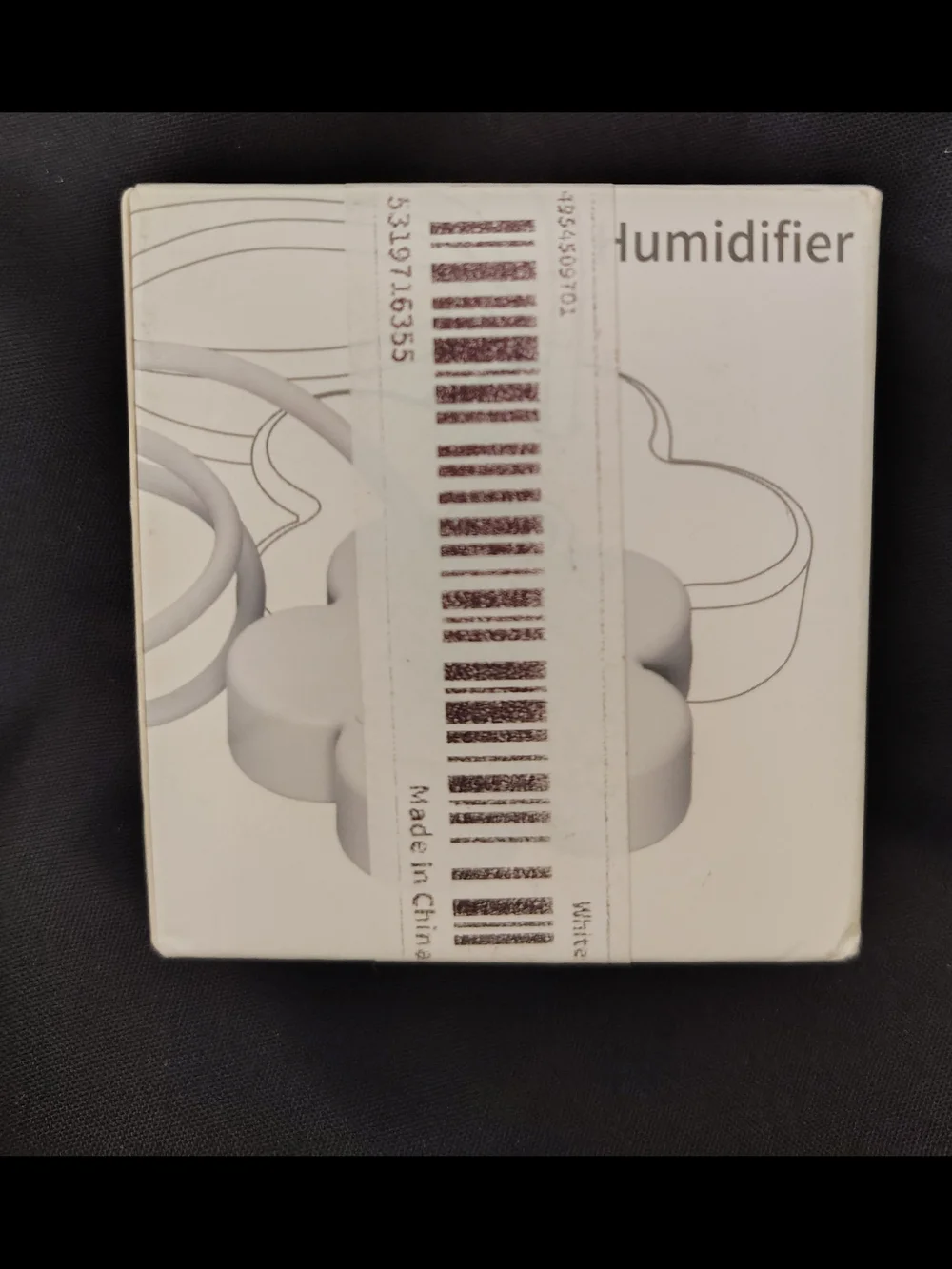White Flower-Mini Shaped Humidifier New